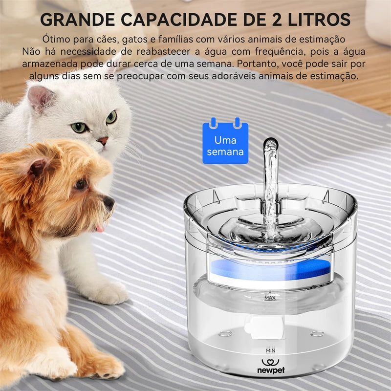 Fonte Automática para Gatos e Cães