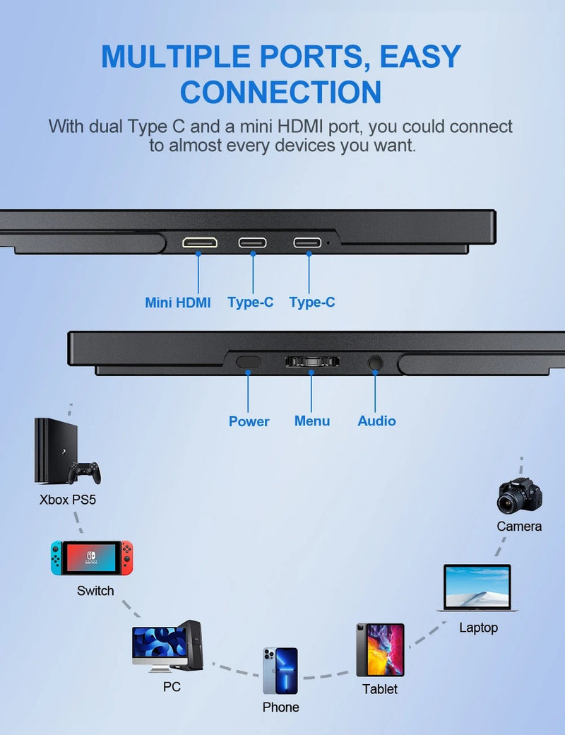 Monitor Portátil Uperfect 18 UMax